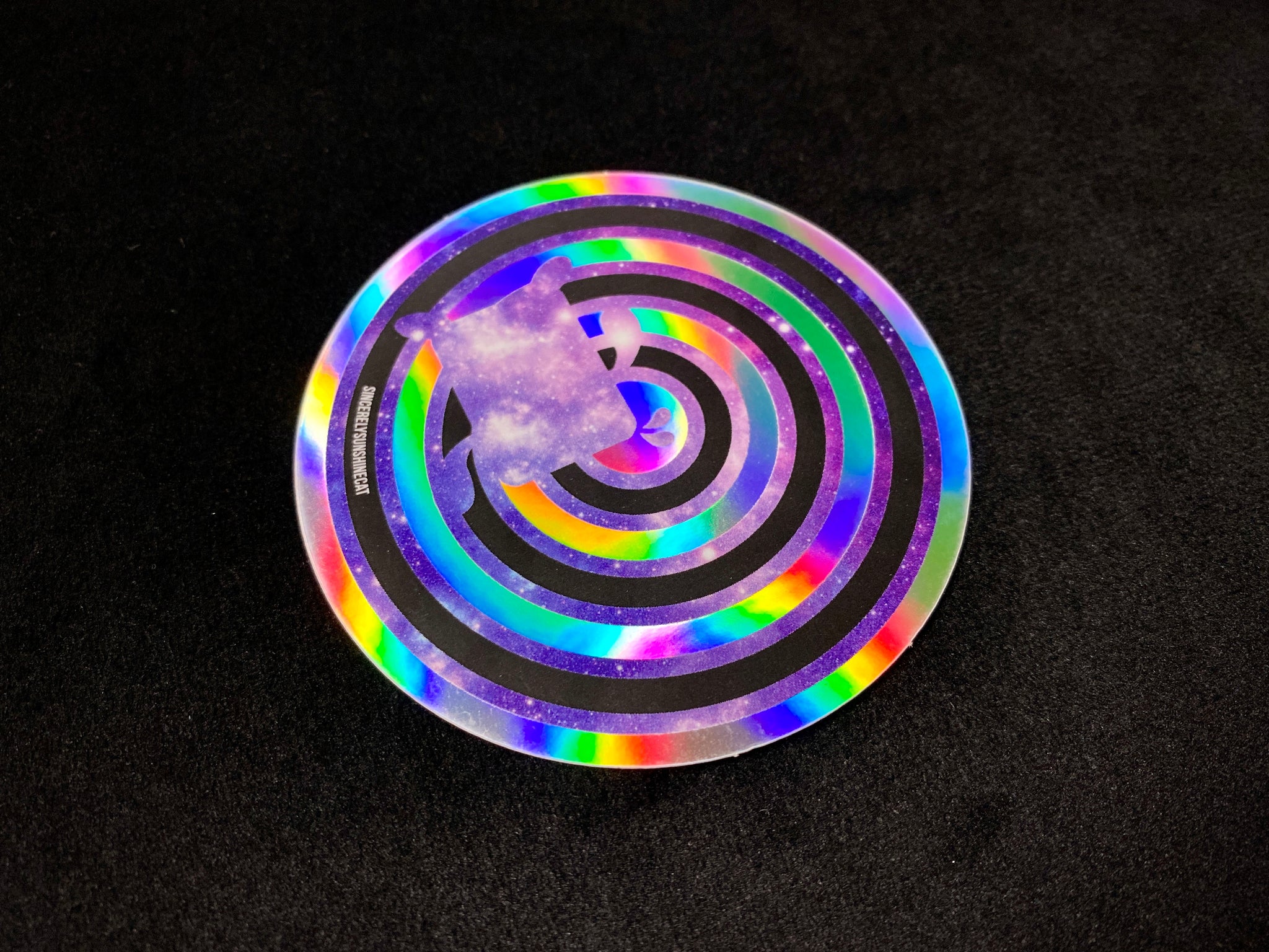 consciousness - holographic sticker